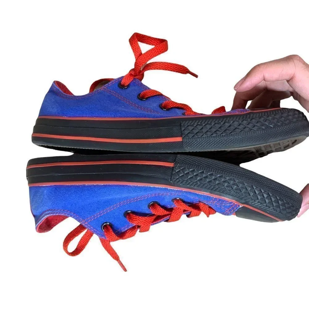 ‎Converse All Star blue and red sneakers